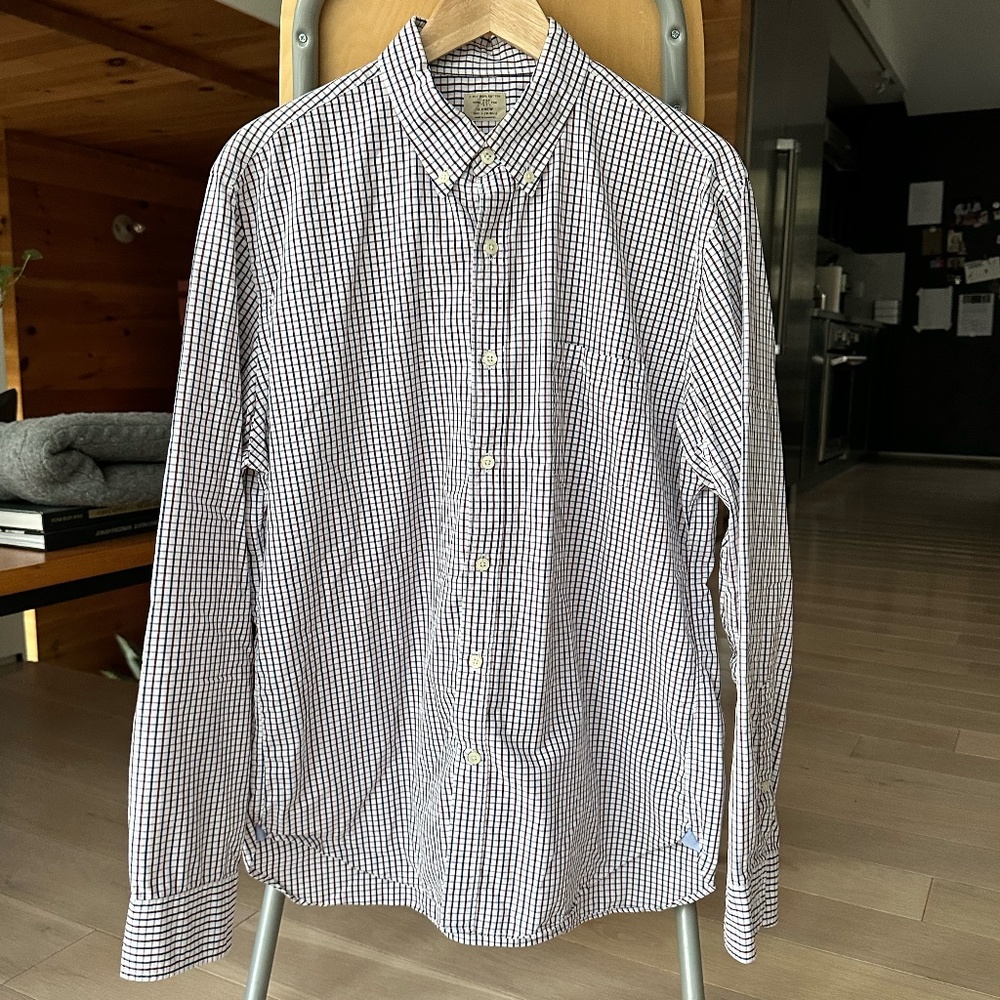 J. Crew x Washed Casual Shirt